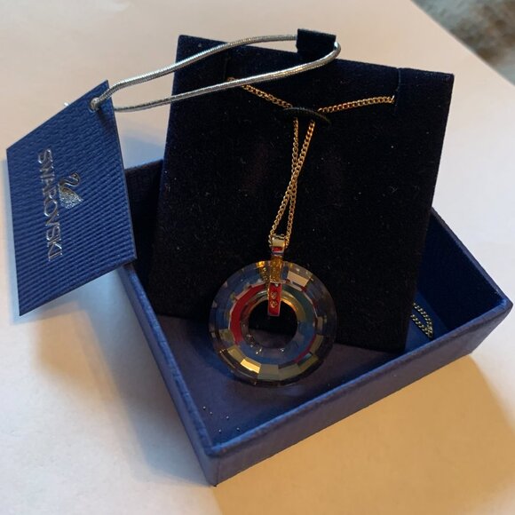 ✨ Beautiful Rare Vintage Swarovski Loop Pendent ✨ - Picture 6 of 16